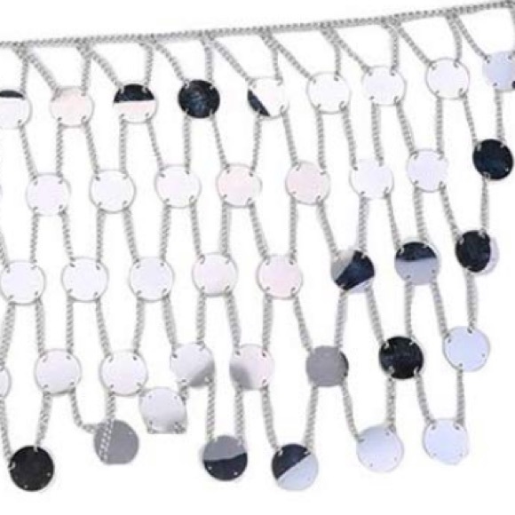 LUCINA Chainmail Sequin Skirt - Picture 4 of 6